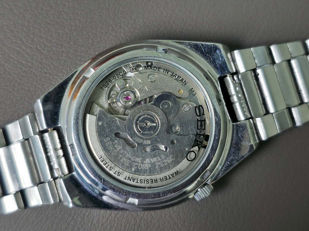 Seiko 5 Automatic 7S26-02C0 Railway Lume Dial 35mm Men's Watch
