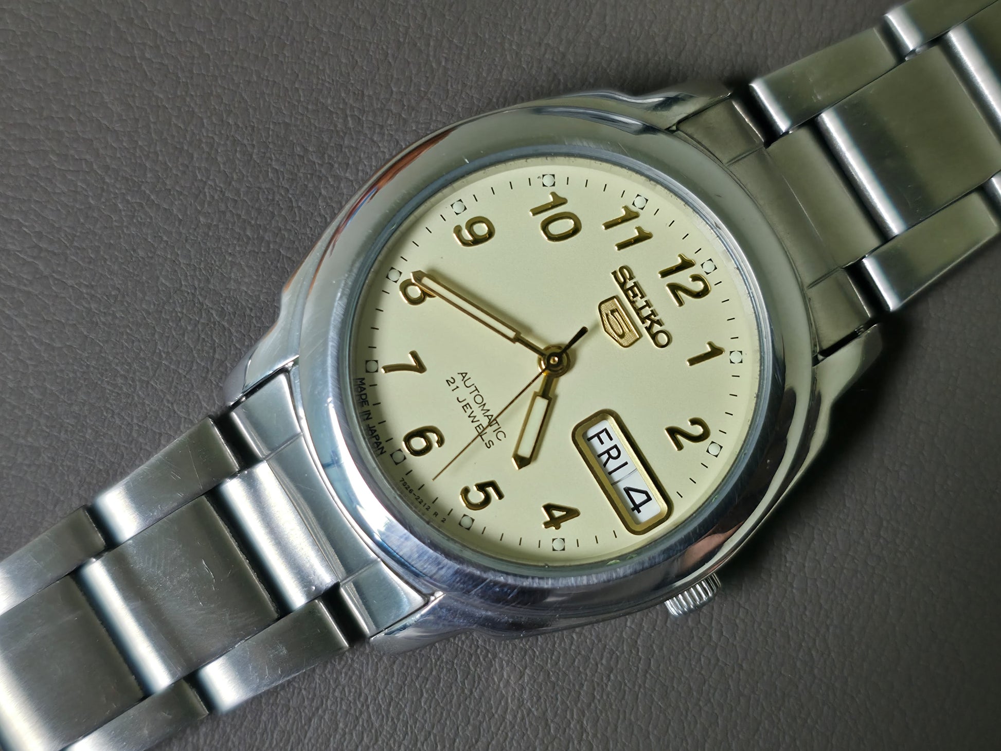 Seiko 5 Automatic 7S26-0400 35mm Men's Watch, Perfect