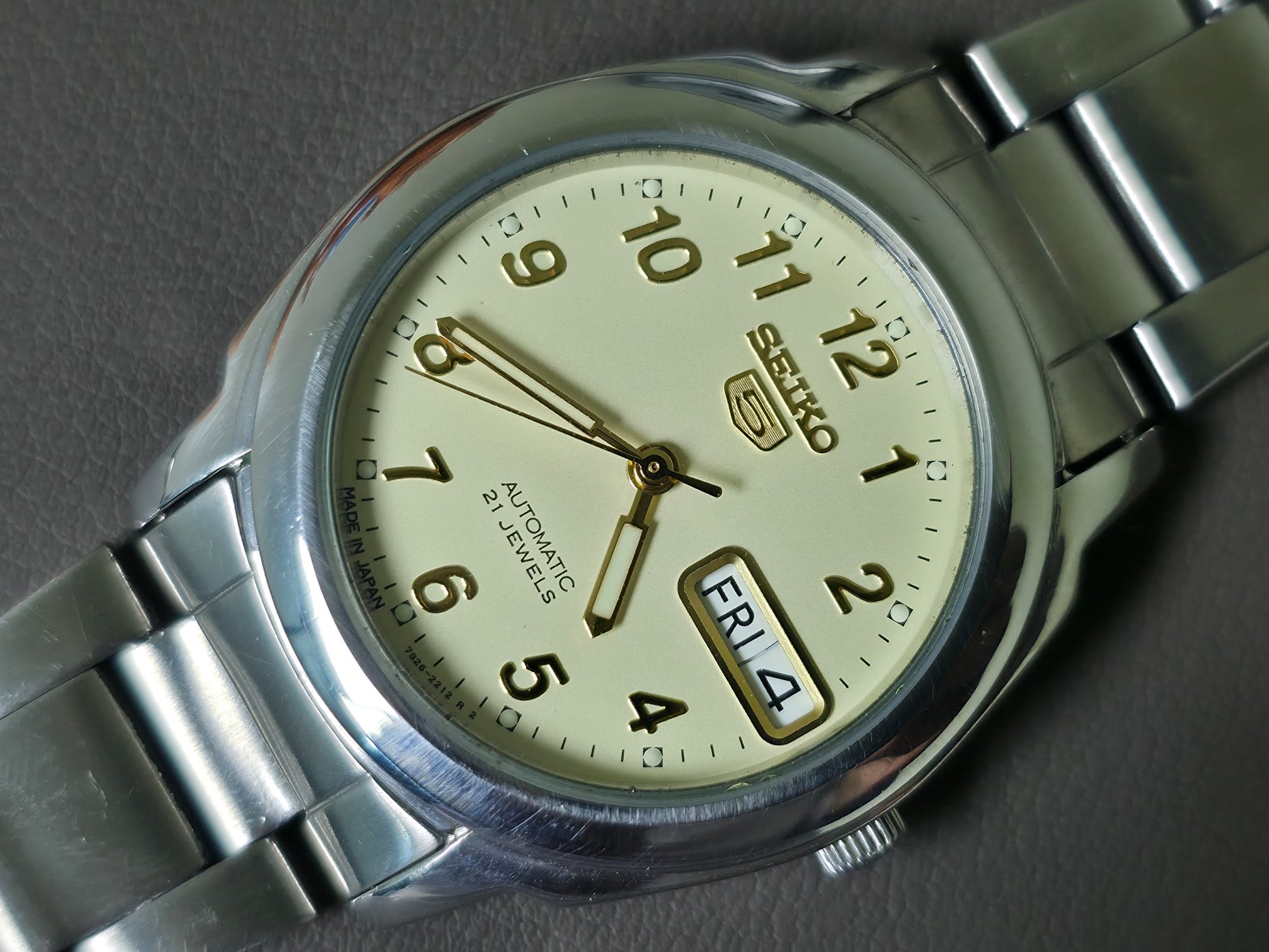 Seiko 5 Automatic 7S26-0400 35mm Men's Watch, Perfect